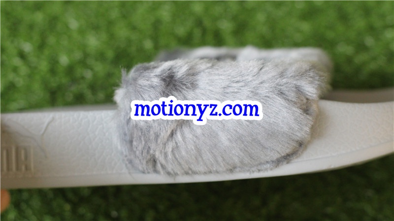 Puma Leadcat Fenty Fur Slide Grey